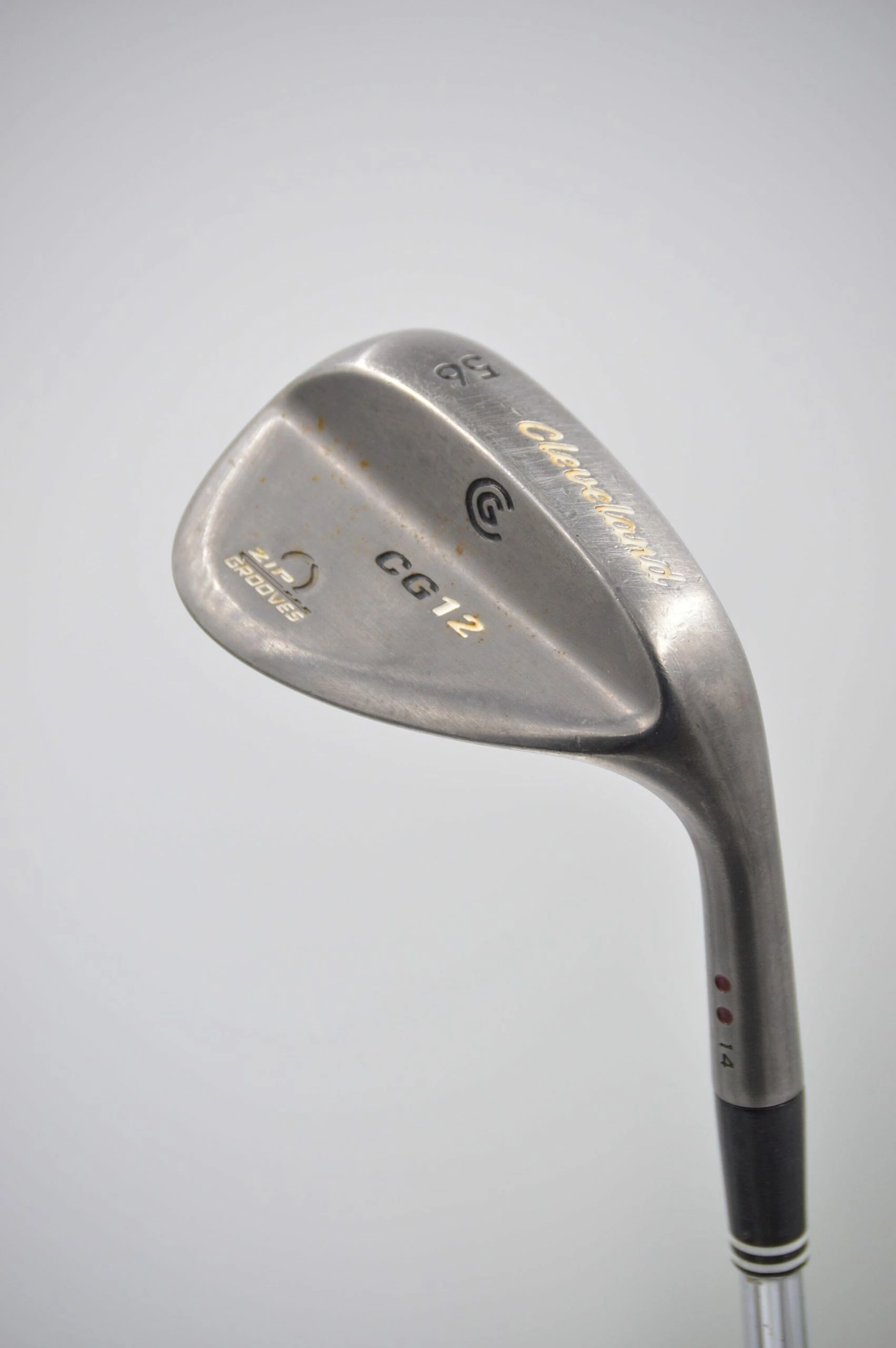 GolfRoots Cleveland CG12 Chrome 56 Degree Wedge Wedge Flex 3 GolfRoots Cleveland CG12 Chrome 56 Degree Wedge Wedge Flex