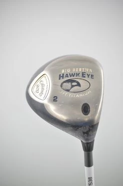 GolfRoots Women's Callaway Big Bertha Hawk Eye 2 Wood W Flex
