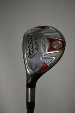 GolfRoots Lefty TaylorMade Rescue Burner 3 Hybrid R Flex